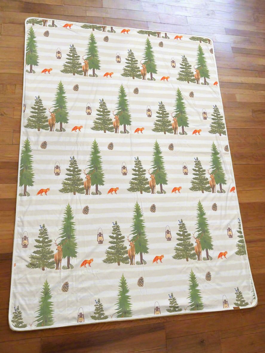 Lost in the Woods Throw Blanket- Vintage Wash - The Nest Collective